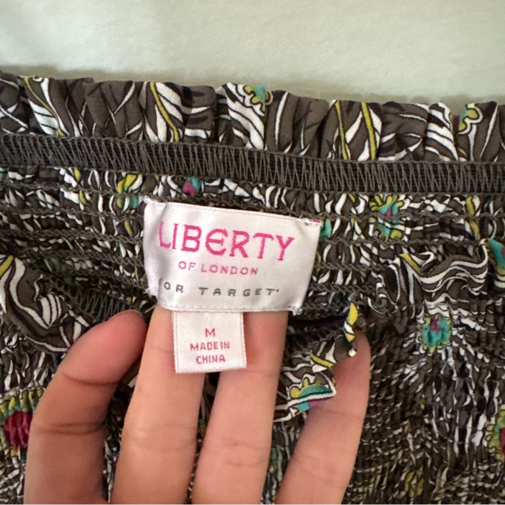 Liberty of London for Target green peacock Camisole - Picture 3 of 6